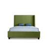 Manhattan Comfort Parlay Queen-Size Bed in Pine Green BD006-QN-PG